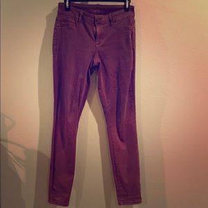 Plum Colored Jeggings